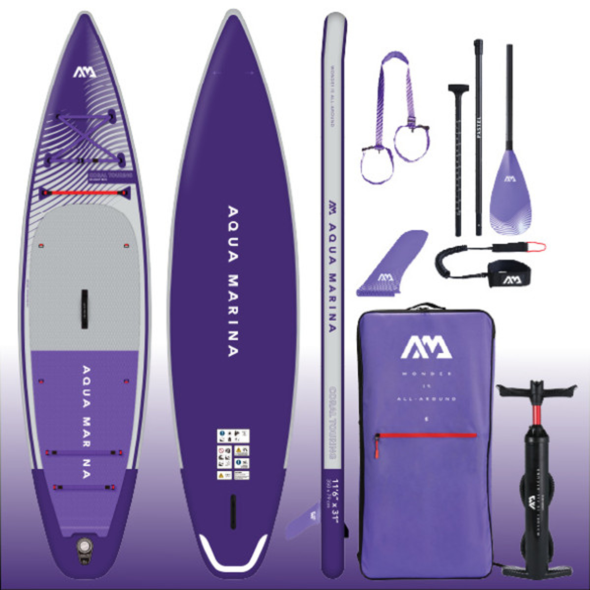 Aqua Marina Coral Touring iSUP 11' 6